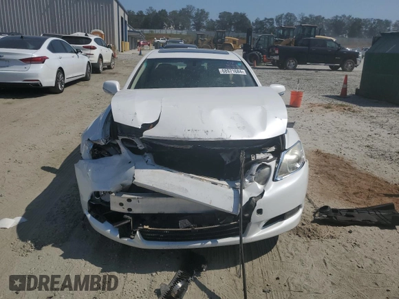 2008 Lexus GS 350 with VIN JTHBE96S580037725, listed as a Copart auction lot 68971684 with 87,385 mi miles and Salvage Title. Bid and sale history available at carsss.com. Image 5.