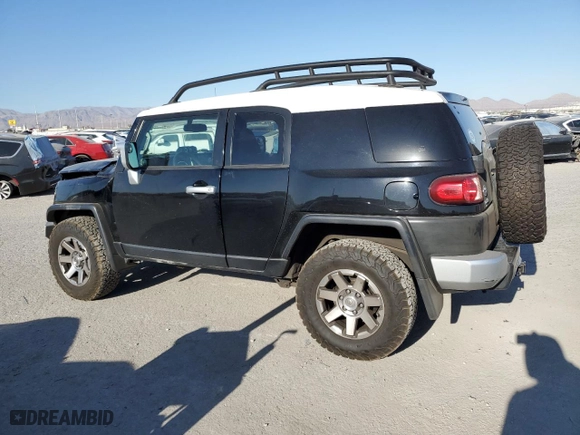 2010 Toyota FJ Cruiser with VIN JTEBU4BF1AK083543, listed as a Copart auction lot 42607925 with 108,457 mi miles and Salvage Title. Bid and sale history available at carsss.com. Image 2.