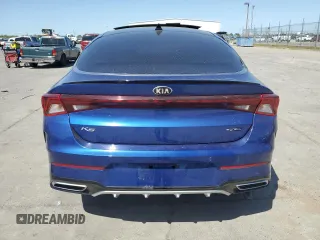 2021 Kia K5 GT-Line with VIN 5XXG64J28MG058561, listed as a Copart auction lot 52260945 with 63,381 mi miles and Salvage Title. Bid and sale history available at carsss.com. Image 6.