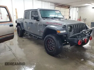 2021 Jeep Gladiator Rubicon с VIN 1C6JJTBM5ML541530, выставлен на аукционе Copart как лот 82661554 с пробегом 55 539 миль миль и Списание • Salvage title. История ставок и продаж доступна на DreamBid. Изображение 4.