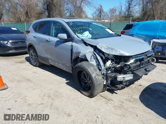 2022 Honda CR-V EX z VIN 2HKRW2H50NH632010, wystawiony jako IAAI lot #41899776 z przebiegiem 29 252 mil mil oraz . Historia ofert i sprzedaży dostępna na DreamBid. Obrazek 1.