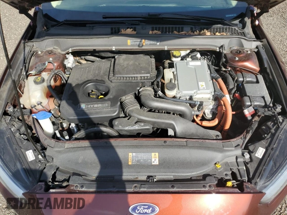 2016 Ford Fusion SE Hybrid with VIN 3FA6P0LU9GR166599, listed as a Copart auction lot 53309285 with 57,677 mi miles and Salvage Title. Bid and sale history available at carsss.com. Image 11.