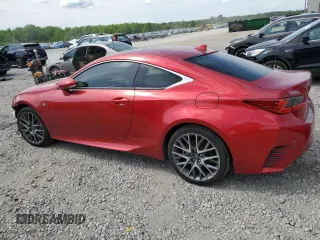 2015 Lexus RC 350 F Sport z VIN JTHSE5BC4F5000382, wystawiony jako Copart lot #54607805 z przebiegiem 124 081 mil mil oraz Szkody całkowita. Historia ofert i sprzedaży dostępna na DreamBid. Obrazek 2.