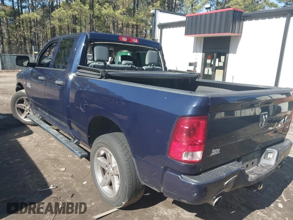 2017 Ram 1500 Express with VIN 1C6RR7FT5HS854092, listed as a IAAI auction lot 41589388 with 97,694 mi miles and . Bid and sale history available at carsss.com. Image 3.