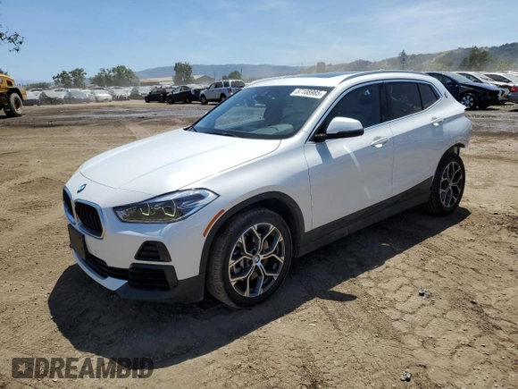 2023 BMW X2 sDrive28i z VIN WBXYH9C06P5V65784, wystawiony jako Copart lot #57108985 z przebiegiem 37 113 mil mil oraz Szkoda całkowita • Salvage title. Historia ofert i sprzedaży dostępna na DreamBid. Obrazek 1.