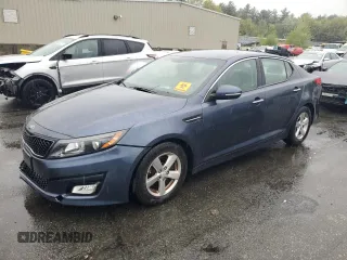 2015 Kia Optima LX with VIN 5XXGM4A77FG361657, listed as a Copart auction lot 55784905 with 99,392 mi miles and Clean Title. Bid and sale history available at DreamBid. Image 1.