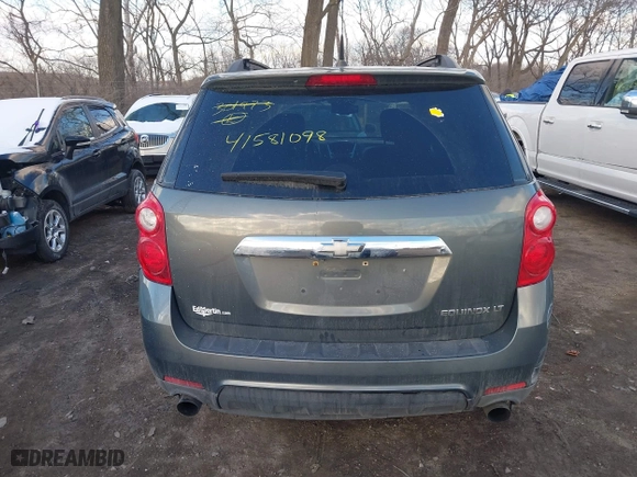 2012 Chevrolet Equinox LT w/2LT with VIN 2GNFLPE58C6301973, listed as a IAAI auction lot 41581098 with 218,446 mi miles. Bid and sale history available at carsss.com. Image 16.