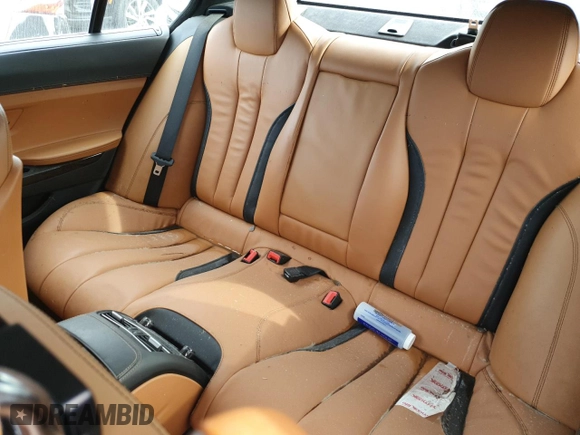 2016 BMW 6 Series 640i with VIN WBA6D0C55GG432720, listed as a Copart auction lot 76286604 with 0 mi miles and Salvage Title. Bid and sale history available at carsss.com. Image 10.