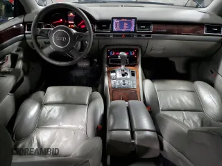 2004 Audi A8 with VIN WAUML44E44N013636, listed as a Copart auction lot 85742224 with 157,415 mi miles and Salvage title. Bid and sale history available at DreamBid. Image 8.