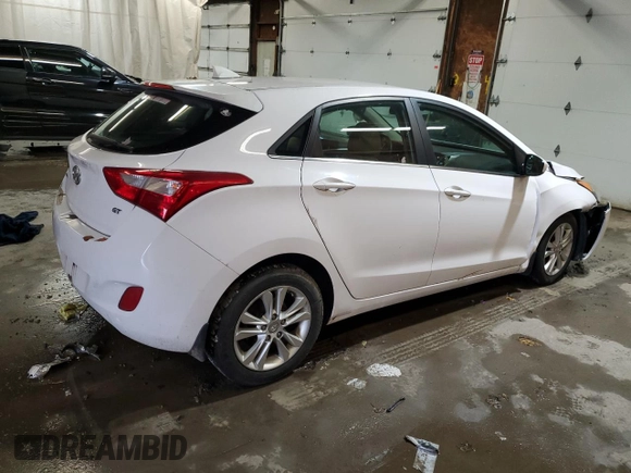 2013 Hyundai Elantra GT with VIN KMHD35LE5DU119086, listed as a Copart auction lot 73553854 with 91,452 mi miles and Salvage Title. Bid and sale history available at carsss.com. Image 3.
