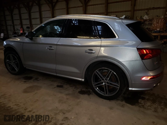 2018 Audi SQ5 Premium Plus with VIN WA1A4AFY8J2009301, listed as a Copart auction lot 37972503 with 171,418 mi miles. Bid and sale history available at carsss.com. Image 2.