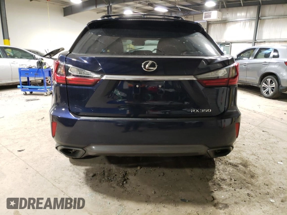 2018 Lexus RX with VIN 2T2BZMCA9JC155028, listed as a Copart auction lot 38920223 with 56,152 mi miles. Bid and sale history available at carsss.com. Image 6.