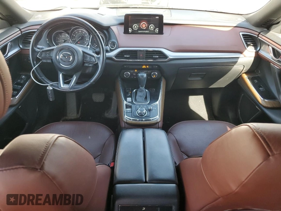 2017 Mazda CX-9 Signature with VIN JM3TCBEY4H0129361, listed as a Copart auction lot 56929295 with 96,686 mi miles and Salvage title. Bid and sale history available at DreamBid. Image 8.