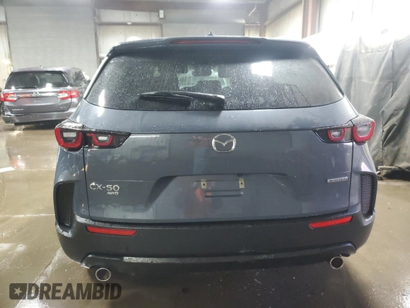 2024 Mazda CX-50 S Premium Plus with VIN 7MMVABEM7RN157132, listed as a Copart auction lot 41990585 with 16,110 mi miles and Salvage Title. Bid and sale history available at DreamBid. Image 6.