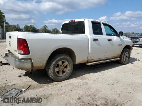 2014 Ram 1500 Tradesman with VIN 1C6RR7FG3ES318661, listed as a Copart auction lot 44470095 with 104,140 mi miles and Salvage Title. Bid and sale history available at carsss.com. Image 3.