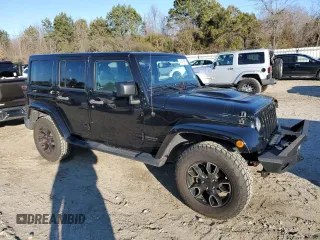 2018 Jeep Wrangler JK Unlimited Sahara with VIN 1C4BJWEG1JL890913, listed as a Copart auction lot 41367695 with 62,521 mi miles and Salvage Title. Bid and sale history available at carsss.com. Image 4.