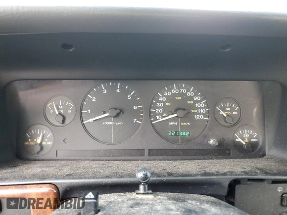 1997 Jeep Grand Cherokee TSi with VIN 1J4FX58S2VC612449, listed as a Copart auction lot 43532675 with 221,382 mi miles and Salvage Title. Bid and sale history available at carsss.com. Image 9.