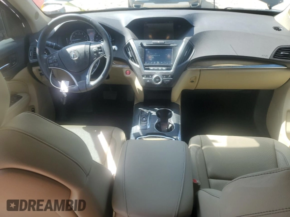 2020 Acura MDX Technology with VIN 5J8YD3H52LL002085, listed as a Copart auction lot 65611955 with 27,730 mi miles and Salvage title. Bid and sale history available at DreamBid. Image 8.