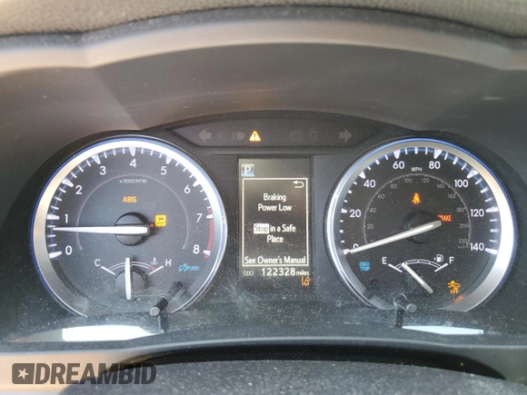 2019 Toyota Highlander SE with VIN 5TDJZRFH4KS594586, listed as a Copart auction lot 54616435 with 122,328 mi miles and Clean title. Bid and sale history available at DreamBid. Image 9.