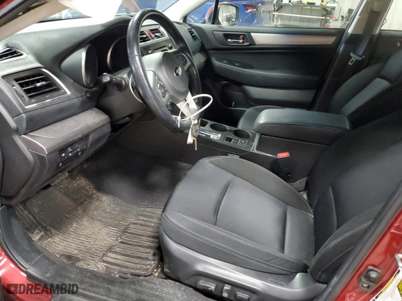 2016 Subaru Legacy 2.5i Premium with VIN 4S3BNBE66G3015632, listed as a Copart auction lot 52251175 with 62,709 mi miles and Non Repairable. Bid and sale history available at carsss.com. Image 7.