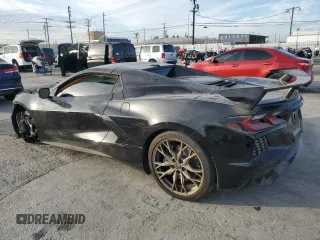 2023 Chevrolet Corvette 3LT z VIN 1G1YC3D41P5141299, wystawiony jako Copart lot #48869715 z przebiegiem 9503 mil mil oraz Szkoda całkowita • Salvage title. Historia ofert i sprzedaży dostępna na DreamBid. Obrazek 2.