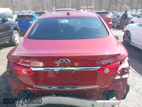 2015 Infiniti Q50 Premium with VIN JN1BV7AP8FM353900, listed as a IAAI auction lot 41748581 with 152,480 mi miles and . Bid and sale history available at DreamBid. Image 17.