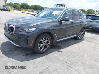 2024 BMW X3 sDrive30i with VIN 5UX43DP09R9T81912, listed as a IAAI auction lot 42190431 with 35,836 mi miles and . Bid and sale history available at DreamBid. Image 2.