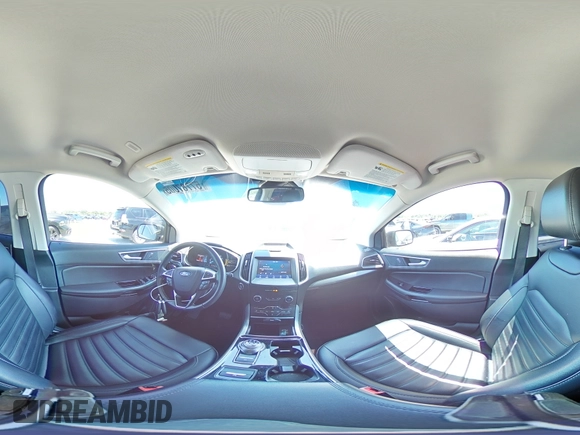 2020 Ford Edge SEL with VIN 2FMPK4J94LBA08761, listed as a Copart auction lot 57787005 with 95,263 mi miles and Salvage title. Bid and sale history available at DreamBid. Image 14.