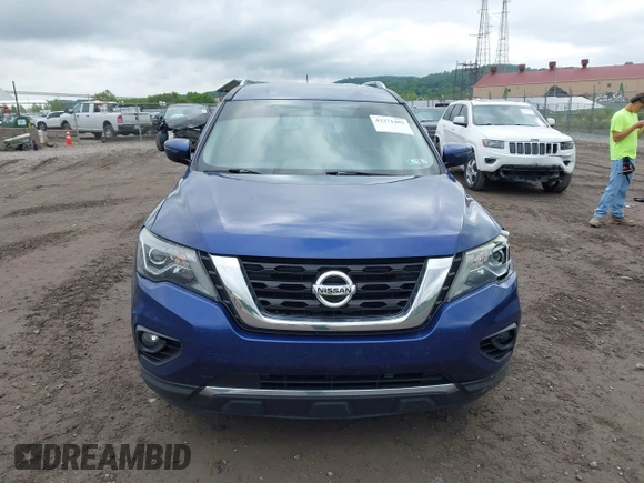 2018 Nissan Pathfinder SV z VIN 5N1DR2MM1JC621095, wystawiony jako IAAI lot #42371403 z przebiegiem 130 925 mil mil oraz . Historia ofert i sprzedaży dostępna na DreamBid. Obrazek 12.