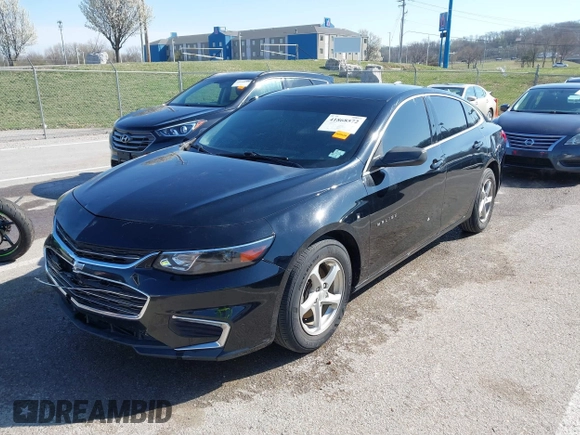 2017 Chevrolet Malibu LS with VIN 1G1ZB5ST5HF290145, listed as a IAAI auction lot 41868572 with 118,935 mi miles and . Bid and sale history available at DreamBid. Image 2.