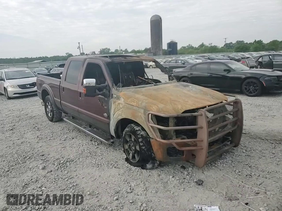 2015 Ford F-250 Lariat z VIN 1FT7W2BT2FED50354, wystawiony jako Copart lot #54244605 z przebiegiem Nie podano mil oraz Szkoda całkowita • Salvage title. Historia ofert i sprzedaży dostępna na DreamBid. Obrazek 13.
