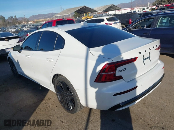 2024 Volvo S60 Plus Black Edition with VIN 7JRL12TH1RG294814, listed as a IAAI auction lot 41324183 with 35,874 mi miles and . Bid and sale history available at DreamBid. Image 3.