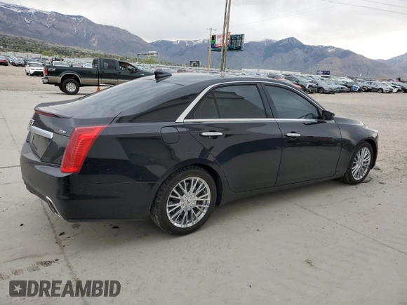 2019 Cadillac CTS Sedan Luxury RWD with VIN 1G6AR5SS3K0100508, listed as a Copart auction lot 54084305 with 112,913 mi miles and Salvage Title. Bid and sale history available at carsss.com. Image 3.