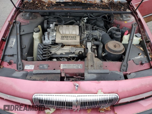 1990 Buick Regal with VIN 2G4WB14L0L1452307, listed as a Copart auction lot 85459214 with 139,864 mi miles and Clean Title. Bid and sale history available at DreamBid. Image 11.