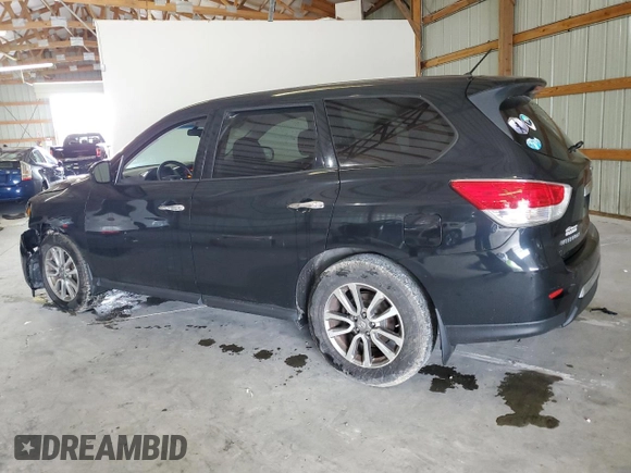2015 Nissan Pathfinder SL with VIN 5N1AR2MM1FC623388, listed as a Copart auction lot 58184595 with 177,144 mi miles and Salvage title. Bid and sale history available at DreamBid. Image 2.