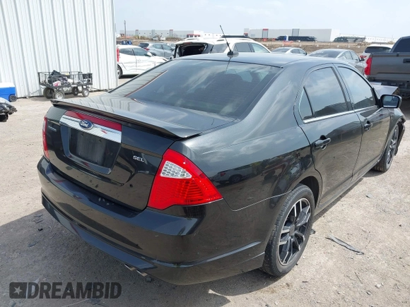 2011 Ford Fusion SEL with VIN 3FAHP0JA4BR196345, listed as a IAAI auction lot 41937921 with 87,082 mi miles. Bid and sale history available at carsss.com. Image 4.