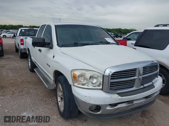 2008 Dodge 1500 SLT z VIN 1D7HA182X8S506615, wystawiony jako IAAI lot #42422549 z przebiegiem 259 966 mil mil oraz . Historia ofert i sprzedaży dostępna na DreamBid. Obrazek 1.