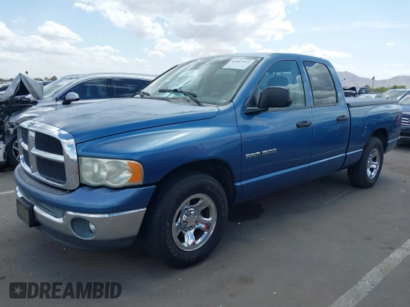 2003 Dodge 1500 ST with VIN 1D7HA18N03J525683, listed as a IAAI auction lot 41943212 with 198,410 mi miles and . Bid and sale history available at DreamBid. Image 2.