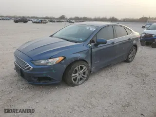 2018 Ford Fusion Hybrid SE with VIN 3FA6P0LU1JR152090, listed as a Copart auction lot 47883285 with 102,565 mi miles and Salvage Title. Bid and sale history available at carsss.com. Image 1.