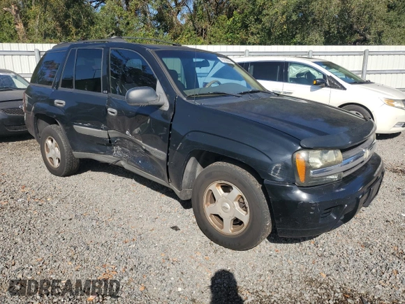 2003 Chevrolet TrailBlazer LTZ with VIN 1GNDT13S732388033, listed as a Copart auction lot 79159094 with 229,193 mi miles and Salvage Title. Bid and sale history available at DreamBid. Image 4.