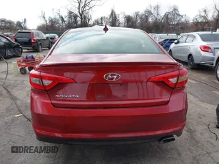 2016 Hyundai Sonata SE with VIN 5NPE24AF9GH414904, listed as a IAAI auction lot 41633415 with 107,778 mi miles and . Bid and sale history available at carsss.com. Image 16.