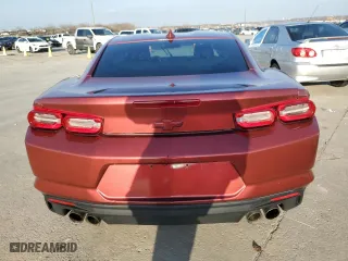 2020 Chevrolet Camaro 1SS with VIN 1G1FF1R7XL0128161, listed as a Copart auction lot 43722585 with 73,407 mi miles and Salvage Title. Bid and sale history available at carsss.com. Image 6.