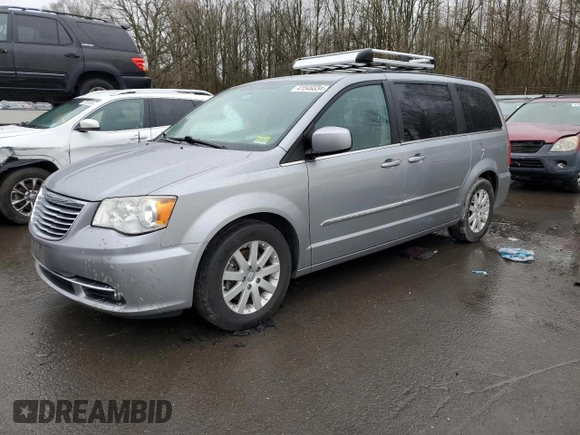 2014 Chrysler Town & Country Touring with VIN 2C4RC1BG7ER159979, listed as a Copart auction lot 41546834 with 148,000 mi miles and Salvage Title. Bid and sale history available at DreamBid. Image 1.