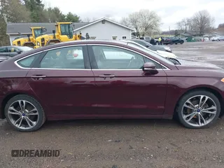 2017 Ford Fusion Titanium with VIN 3FA6P0K9XHR176802, listed as a IAAI auction lot 41953750 with 119,455 mi miles. Bid and sale history available at carsss.com. Image 13.