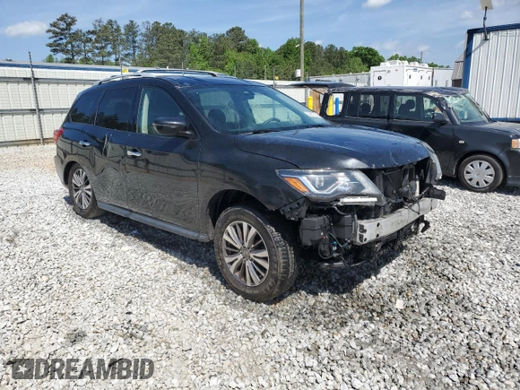 2019 Nissan Pathfinder SL with VIN 5N1DR2MM7KC642471, listed as a Copart auction lot 53975115 with 155,887 mi miles and Salvage title. Bid and sale history available at DreamBid. Image 4.