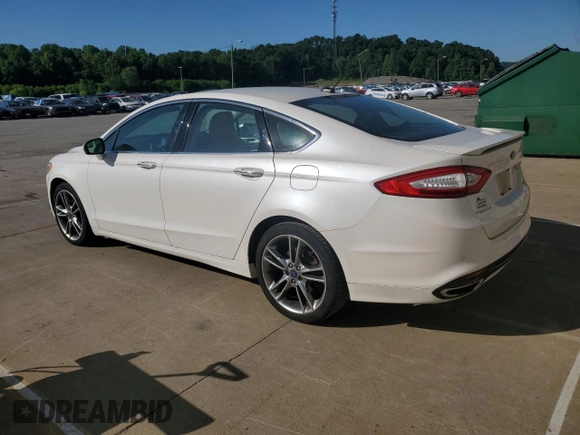 2016 Ford Fusion Titanium with VIN 3FA6P0K97GR112375, listed as a Copart auction lot 58286345 with 70,508 mi miles and Salvage title. Bid and sale history available at DreamBid. Image 2.