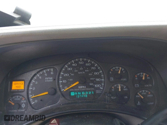 2000 Chevrolet Silverado 2500 LT with VIN 1GCGK29U0YE331086, listed as a IAAI auction lot 41973282 with 137,999 mi miles. Bid and sale history available at carsss.com. Image 7.