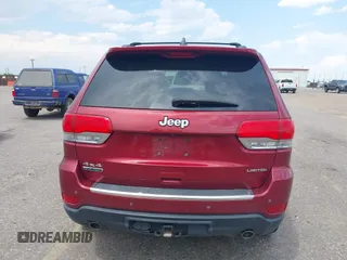 2014 Jeep Grand Cherokee Limited with VIN 1C4RJFBM3EC542576, listed as a IAAI auction lot 42734650 with 177,367 mi miles and . Bid and sale history available at DreamBid. Image 16.
