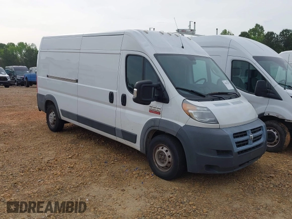 2018 Ram ProMaster Cargo with VIN 3C6TRVDG0JE154599, listed as a IAAI auction lot 42051301 with 217,320 mi miles and . Bid and sale history available at DreamBid. Image 1.