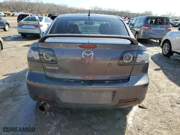 2007 Mazda Mazda3 s Touring with VIN JM1BK323971754434, listed as a Copart auction lot 47765665 with 145,513 mi miles and Salvage Title. Bid and sale history available at carsss.com. Image 6.